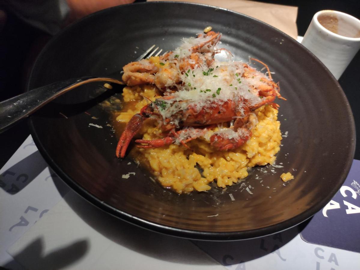 بوساداس Hostal Restaurante Bar Cafeteria La Melchora المظهر الخارجي الصورة